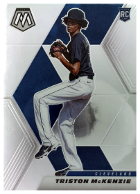 Triston McKenzie - Panini Mosaic Base Set 2021, Nr. 276 – Rookie Card