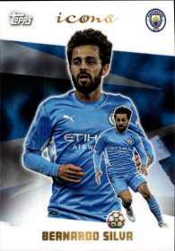 Bernardo Silva - Topps Manchester City Team Set Icons 2021-22
