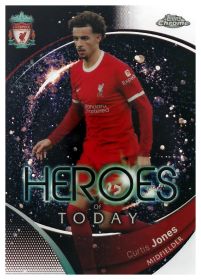 Curtis Jones - Topps Chrome Liverpool FC Team Set Heroes of Today 2023-24, Nr. 68