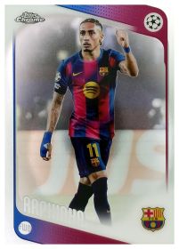 Raphinha - Topps Chrome UEFA Club Competitions Base Set 2025-26, Nr. 97