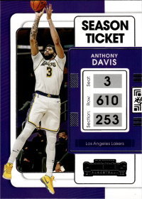 Anthony Davis - Panini Contenders Season Ticket 2021-22, Nr. 72