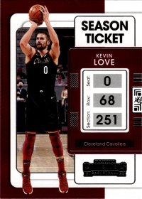 Kevin Love - Panini Contenders Season Ticket 2021-22, Nr. 8