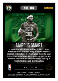 Marcus Smart - Panini Illusions Base Set 2020-21, Nr. 84 – Trophy Collection Orange
