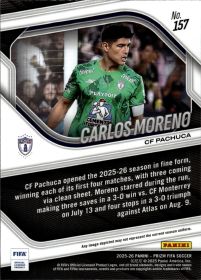 Carlos Moreno - Panini Prizm FIFA Base Set 2025-26, Nr. 157 – Rookie Card