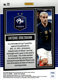 Antoine Griezmann - Panini Score FIFA Base Set 2022-23, Nr. 72