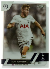 Dejan Kulusevski - Topps Chrome UEFA Club Competitions Base Set 2022-23, Nr. 191