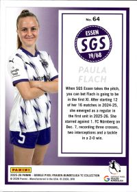 Paula Flach - Panini Frauen-Bundesliga TC Collection Base Set 2025-26, Nr. 64