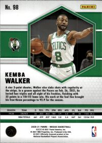 Kemba Walker - Panini Mosaic Base Set 2020-21, Nr. 98