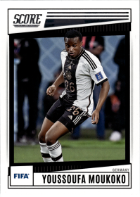 Youssoufa Moukoko - Panini Score FIFA Base Set 2022-23, Nr. 83