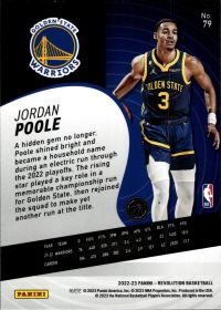 Jordan Poole - Panini Revolution Base Set 2022-23, Nr. 79