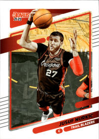 Jusuf Nurkic - Panini Donruss Base Set 2021-22, Nr. 123