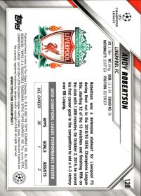 Andy Robertson - Topps UEFA Champions League Base Set 2021-22, Nr. 120