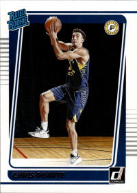 Chris Duarte - Panini Donruss Rated Rookie 2021-22, Nr. 223 – Bronze