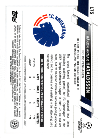 Hákon Arnar Haraldsson - Topps Chrome UEFA Club Competitions Base Set 2022-23, Nr. 175 – Rookie Card