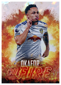 Noah Okafor - Topps Flagship Premier League On Fire 2026-27, Nr. OF 13 – Insert