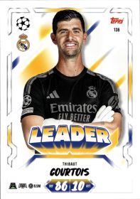 Thibaut Courtois - Topps Match Attax UEFA Club Competitions Leader 2026-27, Nr. 136