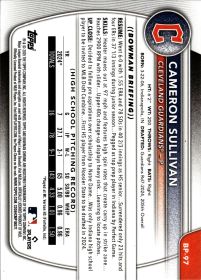 Cameron Sullivan - Topps Bowman Prospects 2025, Nr. BP-97
