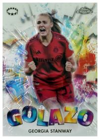 Georgia Stanway - Topps Chrome UEFA Women's Champions League Golazo 2024-25, Nr. G-13 – Insert