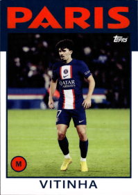 Vitinha - Topps Paris Saint-Germain Official Team Set 2023-24, Nr. 41