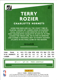 Terry Rozier - Panini Donruss Base Set 2020-21, Nr. 45
