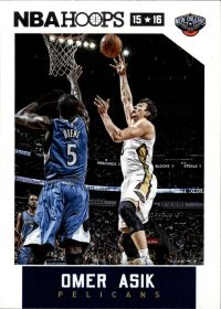 Omer Asik - Panini Hoops Base Set 2015-16, Nr. 156