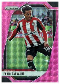 Fábio Carvalho - Panini Prizm Premier League Base Set 2024-25, Nr. 247 – Pink Mosaic