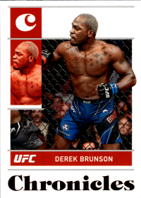 Derek Brunson - Panini Chronicles UFC Base Set 2022, Nr. 13 – Bronze