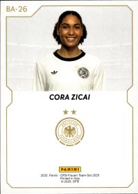Cora Zicai - Panini DFB-Frauen Team-Set Base Set 2025, Nr. BA-26