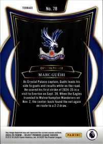 Marc Guéhi - Panini Select Premier League Terrace 2024-25, Nr. 78