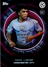 Rico Lewis - Topps UEFA Club Competitions Showcase 2023-24