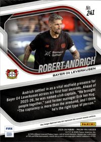 Robert Andrich - Panini Prizm FIFA Base Set 2025-26, Nr. 241