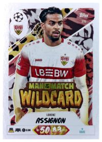Lorenz Assignon - Topps Match Attax UEFA Club Competitions Man of the Match Wildcard 2026-27, Nr. 275