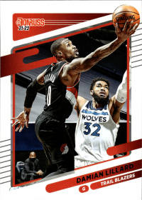 Damian Lillard - Panini Donruss Base Set 2021-22, Nr. 96