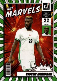 Victor Boniface - Panini Donruss FIFA Road to World Cup Net Marvels 2025-26, Nr. 20 – Insert