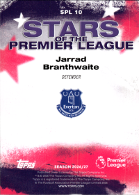 Jarrad Branthwaite - Topps Flagship Premier League Stars of the Premier League 2026-27, Nr. SPL 10 – Insert