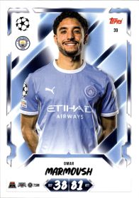 Omar Marmoush - Topps Match Attax UEFA Club Competitions Base Set 2026-27, Nr. 39