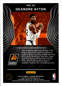 Deandre Ayton - Panini Illusions Base Set 2021-22, Nr. 93