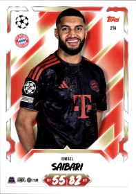 Ismael Saibari - Topps Match Attax UEFA Club Competitions Base Set 2026-27, Nr. 214