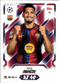 Ronald Araújo - Topps Match Attax UEFA Club Competitions Base Set 2026-27, Nr. 119
