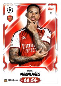 Gabriel Magalhães - Topps Match Attax UEFA Club Competitions Base Set 2026-27, Nr. 12