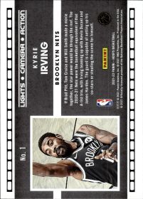 Kyrie Irving - Panini Hoops Lights Camera Action 2021-22, Nr. 1