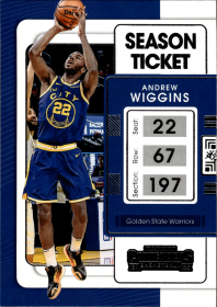 Andrew Wiggins - Panini Contenders Season Ticket 2021-22, Nr. 50