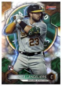 Shea Langeliers - Topps Bowman's Best Base Set 2023, Nr. 24 – Rookie Card, Refractor