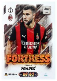 Strahinja Pavlović - Topps Match Attax UEFA Club Competitions Fortress 2026-27, Nr. 440