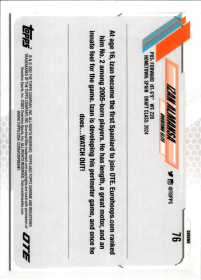 Izan Almansa - Topps Chrome OTE Base Set 2022, Nr. 76 – Rookie Card