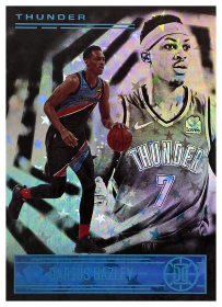 Darius Bazley - Panini Illusions Base Set 2020-21, Nr. 47 – Trophy Collection Starlight