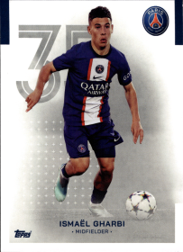 Ismaël Gharbi - Topps Paris Saint-Germain Official Team Set 2023-24, Nr. 19