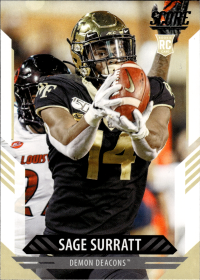 Sage Surratt - Panini Score Base Set 2021, Nr. 331 – Rookie Card