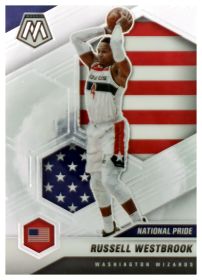 Russell Westbrook - Panini Mosaic National Pride 2020-21, Nr. 253 – Insert