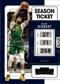 Rudy Gobert - Panini Contenders Season Ticket 2021-22, Nr. 61